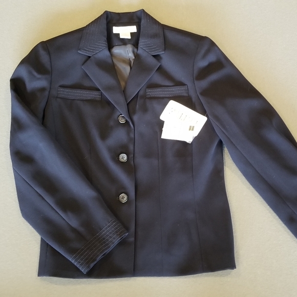 NEW! Worthington Knock Out Navy Blazer 6P. - Picture 1 of 7